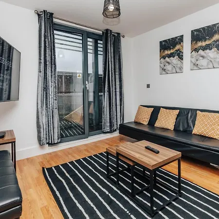 Platinum Link Apartments, The Arcadian, 1 Bed & Sofa Bed With Wifi And Parking * Birmingam